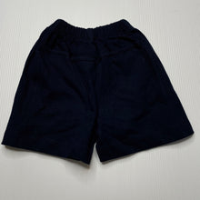 Load image into Gallery viewer, Boys navy, lightweight shorts, elasticated, EUC, size 000-00,  