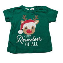 Load image into Gallery viewer, unisex Baby Berry, cotton Christmas t-shirt / ;top, EUC, size 0,  