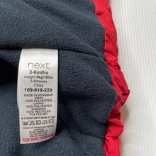 Load image into Gallery viewer, Boys Next, fleece lined wadded jacket / coat, EUC, size 00,  