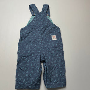 Boys Pumpkin Patch, lightweight coton overalls / dungarees, GUC, size 00,  