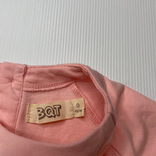 Load image into Gallery viewer, Girls BQT, cotton lined spliced long sleeve dress, EUC, size 0, L: 36cm