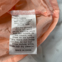 Load image into Gallery viewer, Girls BQT, cotton lined spliced long sleeve dress, EUC, size 0, L: 36cm