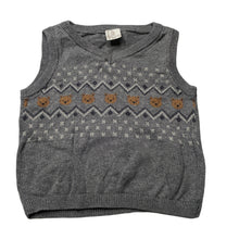 Load image into Gallery viewer, Boys H&amp;M, knitted cotton vest / sleeveless sweater, GUC, size 0,  