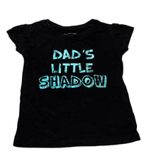 Load image into Gallery viewer, Girls Favourites, black cotton t-shirt / top, EUC, size 1,  