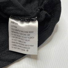 Load image into Gallery viewer, Girls Favourites, black cotton t-shirt / top, EUC, size 1,  
