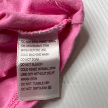 Load image into Gallery viewer, Girls Osh Kosh, pink stretchy long sleeve top, FUC, size 000,  