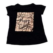 Load image into Gallery viewer, Girls Favourites, black cotton t-shirt / top, GUC, size 1,  