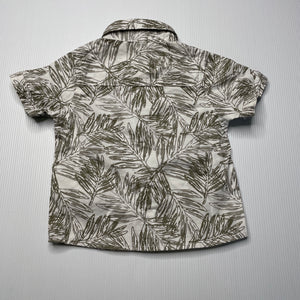 Boys cotton, short sleeve shirt, GUC, size 6 months,  
