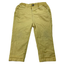 Load image into Gallery viewer, Boys Target, stretch cotton chino pants, elasticated, Inside leg: 25.5cm, GUC, size 1,  