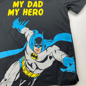 Boys DC Comics, Batman pyjama t-shirt / top, GUC, size 8,  