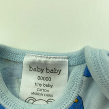 Load image into Gallery viewer, Boys Baby Baby, cotton bodysuit / romper, diggers, GUC, size 00000,  