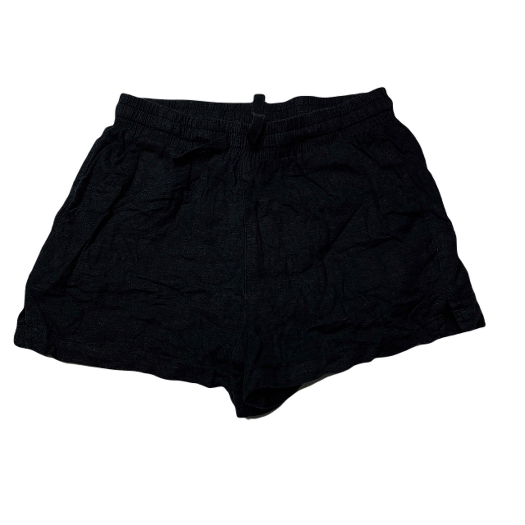 Girls Target, dark navy linen / viscose shorts, elasticated, GUC, size 8,  