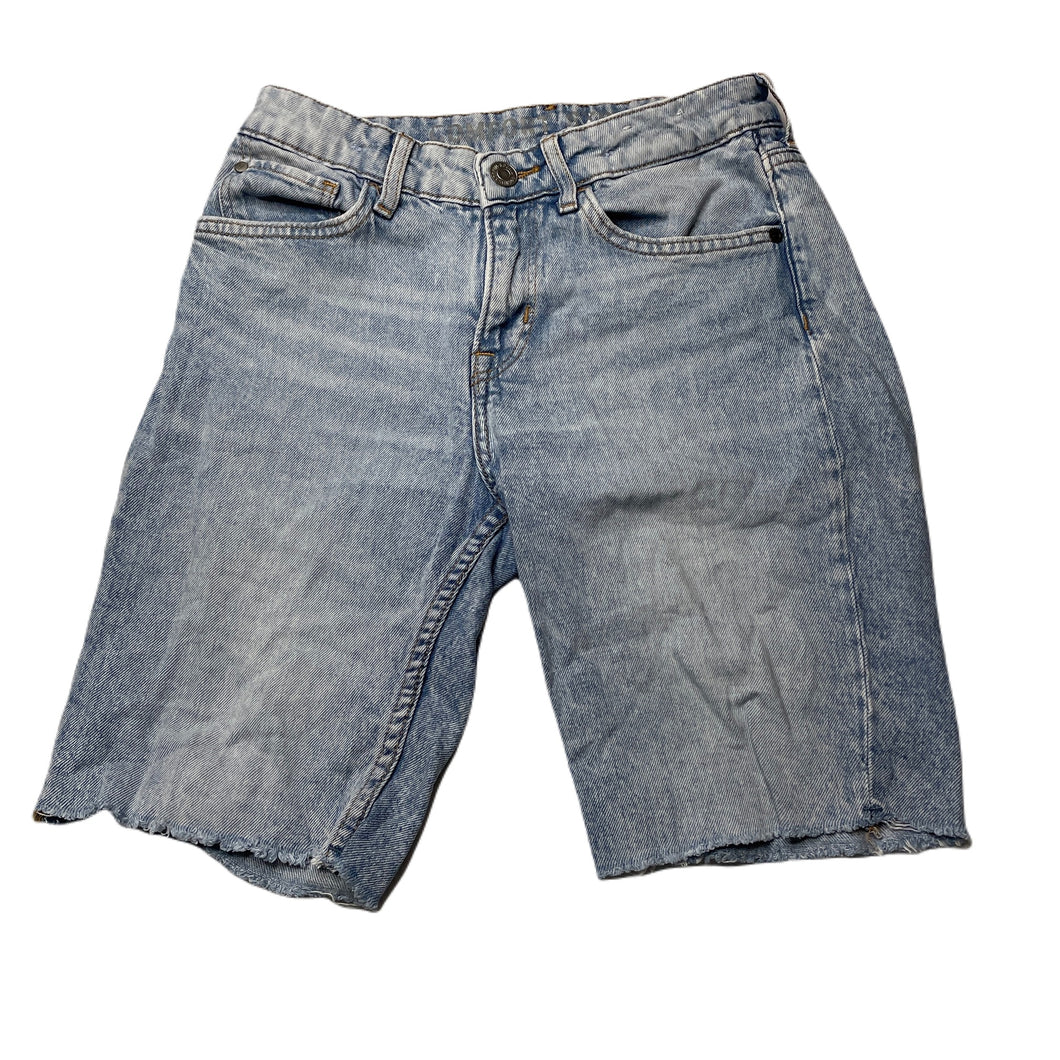 Boys H&M, blue stretch denim shorts, adjustable, GUC, size 9,  