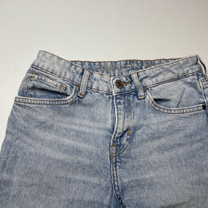 Boys H&M, blue stretch denim shorts, adjustable, GUC, size 9,  