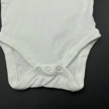 Load image into Gallery viewer, unisex Next, cotton bodysuit / romper, giraffe, GUC, size 00,  