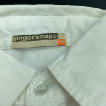Load image into Gallery viewer, Boys Gingersnaps, embroidered lightweight short sleeve shirt, FUC, size 14,  