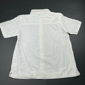 Boys Gingersnaps, embroidered lightweight short sleeve shirt, FUC, size 14,  