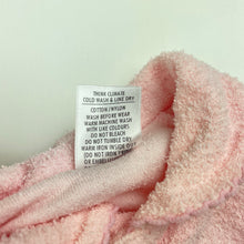 Load image into Gallery viewer, Girls Target, pink terry coverall / romper, FUC, size 000,  