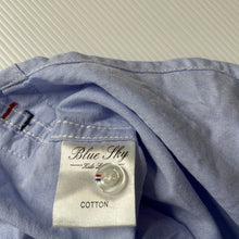 Load image into Gallery viewer, Boys Blue Sky, blue cotton long sleeve shirt, EUC, size 2,  