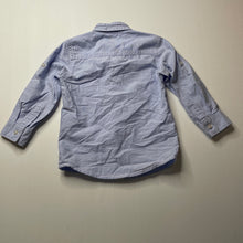 Load image into Gallery viewer, Boys Blue Sky, blue cotton long sleeve shirt, EUC, size 2,  
