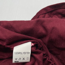 Load image into Gallery viewer, Girls maroon, corduroy summer top, EUC, size 2,  