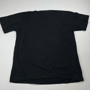 Boys T SHIRT, black cotton t-shirt / top, Haka, no size, armpit to armpit: 42cm, EUC, size 12,  