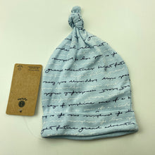 Load image into Gallery viewer, Boys Dymples, organic cotton hat / beanie, NEW, size 00000-0000,  