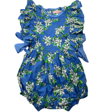Load image into Gallery viewer, Girls Coco and Ginger, lightweight floral cotton romper, EUC, size 0,  