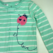 Load image into Gallery viewer, Girls Carters, cotton zip coverall / romper, NEW, size 2,  