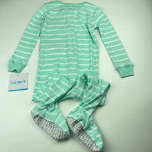 Load image into Gallery viewer, Girls Carters, cotton zip coverall / romper, NEW, size 2,  