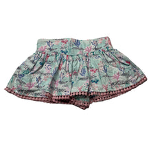 Load image into Gallery viewer, Girls Target, lightweight cotton shorts / skort, elaticated, GUC, size 1,  