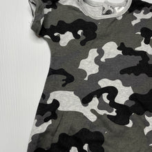 Load image into Gallery viewer, Boys Baby Berry, camo print cotton romper, GUC, size 000,  