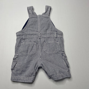 Boys Sprout, lightweight cotton overalls / shortalls, GUC, size 00,  