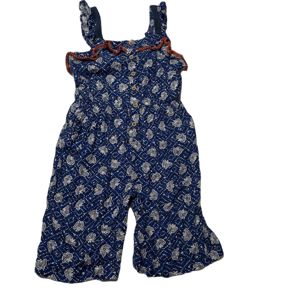 Girls Next, viscose summer playsuit, Inside leg: 16cm, GUC, size 2-3,  