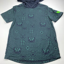Load image into Gallery viewer, Boys Microsoft, X-Box cotton hooded t-shirt / top, EUC, size 14,  