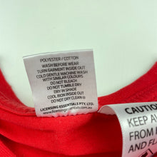 Load image into Gallery viewer, Boys NRL Supporter, St George Dragons pyjama t-shirt / top, GUC, size 12-14,  