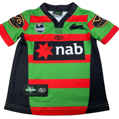 unisex NRL Authentics, Souths Rabbitohs 2010 jersey top, EUC, size 10,  