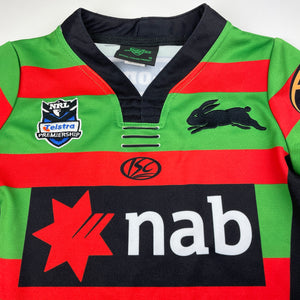 unisex NRL Authentics, Souths Rabbitohs 2010 jersey top, EUC, size 10,  