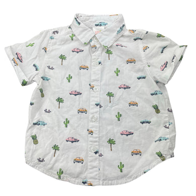 Boys Ollies Place, lightweight cotton short sleeve shirt, FUC, size 00,  