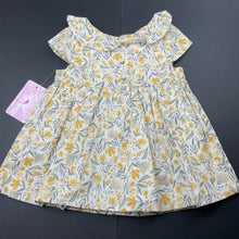 Load image into Gallery viewer, Girls Tommy Bahama, lined lightweight floral cotton dress, NEW, size 1, L: 37cm