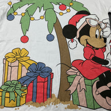 Load image into Gallery viewer, Girls DIsney, Minnie Mouse cotton pyjama t-shirt / top, EUC, size 14,  