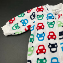 Load image into Gallery viewer, Boys Dymples, soft fleece zip coverall / romper, GUC, size 000,  