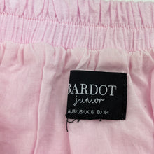 Load image into Gallery viewer, Girls Bardot Junior, lined lightweight cotton skirt, elasticated, L: 46cm at back, EUC, size 16,  