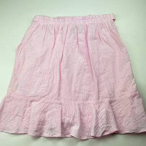 Girls Bardot Junior, lined lightweight cotton skirt, elasticated, L: 46cm at back, EUC, size 16,  