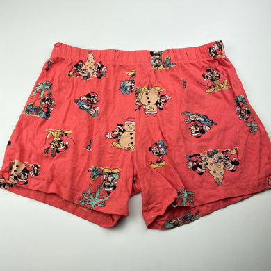 Girls DIsney, Minnie Mouse Christmas cotton pyjama shorts, EUC, size 14,  