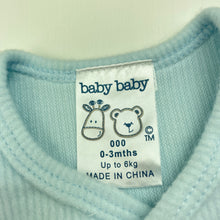Load image into Gallery viewer, unisex Baby Baby, soft feel fleece long sleeve top, EUC, size 000,  