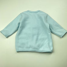 Load image into Gallery viewer, unisex Baby Baby, soft feel fleece long sleeve top, EUC, size 000,  