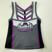 Load image into Gallery viewer, Girls Justice Athletics, sports / activewear top, armpit to armpit: 25cm , EUC, size 3-5,  
