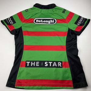 Boys NRL Authentics, Souths Rabbitohs 2013 home jersey, small marks back left sleeve, FUC, size 12,  