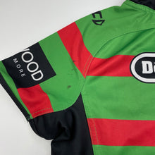 Load image into Gallery viewer, Boys NRL Authentics, Souths Rabbitohs 2013 home jersey, small marks back left sleeve, FUC, size 12,  